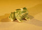 Ceramic Frog Miniature Figurine - 1.5"
