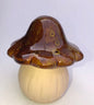Miniature Ceramic Mushroom Figurine - 4.5"