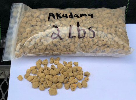 Japanese Bonsai Soil Akadama Brown - 2 lbs. (1.6 Liters) (1 Qt.)