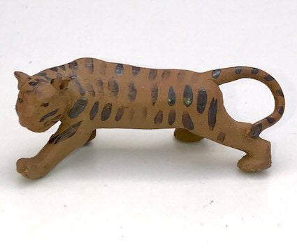 Ceramic Tiger Figurine - 1.25"