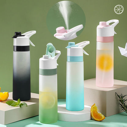 Large-Capacity Spray Water Bottle for Girls – Outdoor Sports & Fitness Drinkware, Travel Bottle