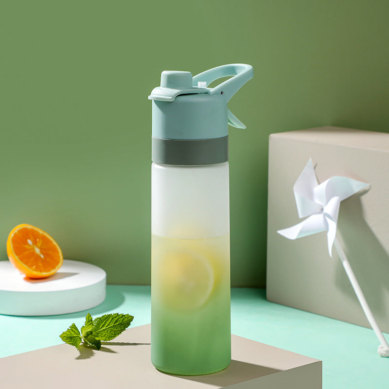Large-Capacity Spray Water Bottle for Girls – Outdoor Sports & Fitness Drinkware, Travel Bottle