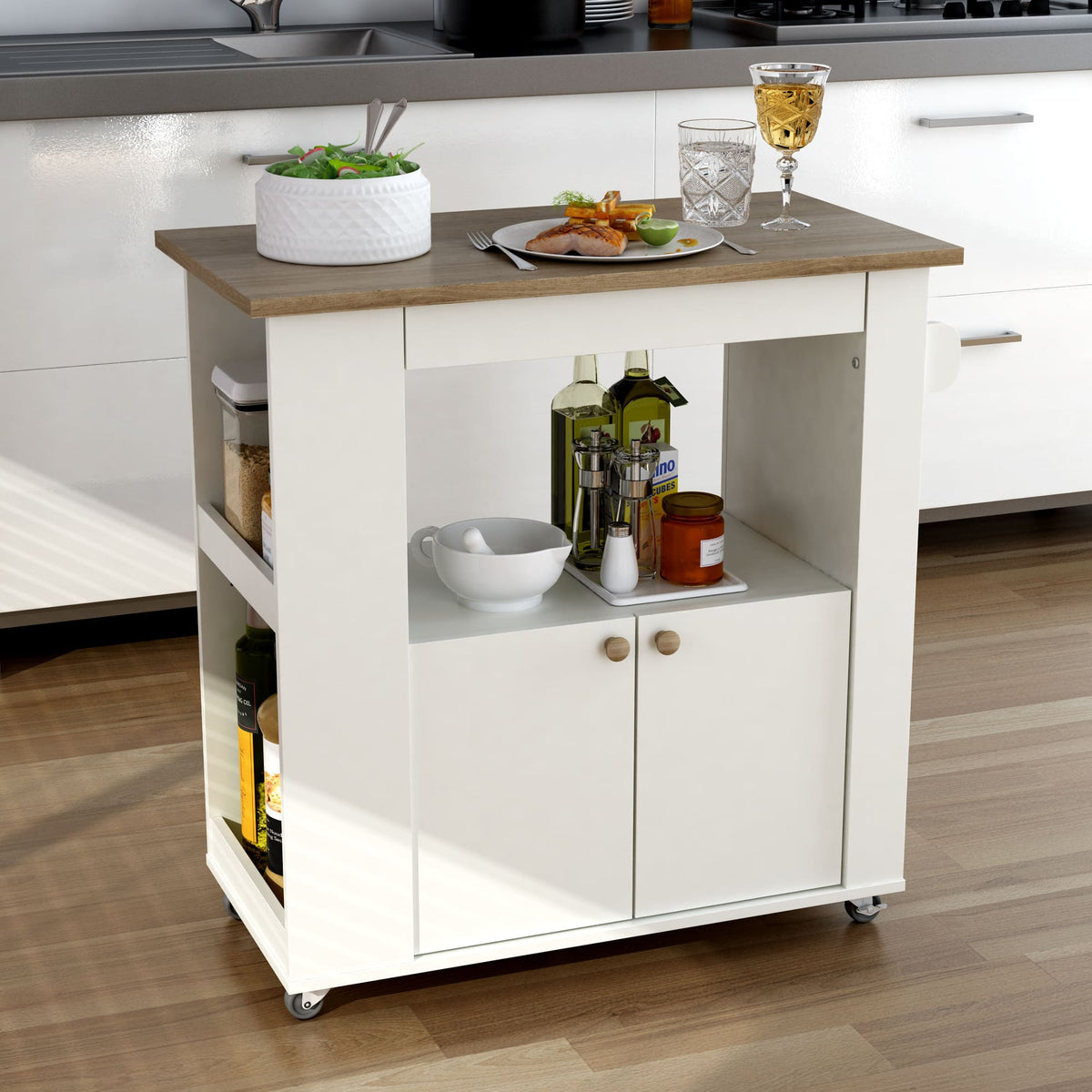 ASTON 33" KITCHEN CART