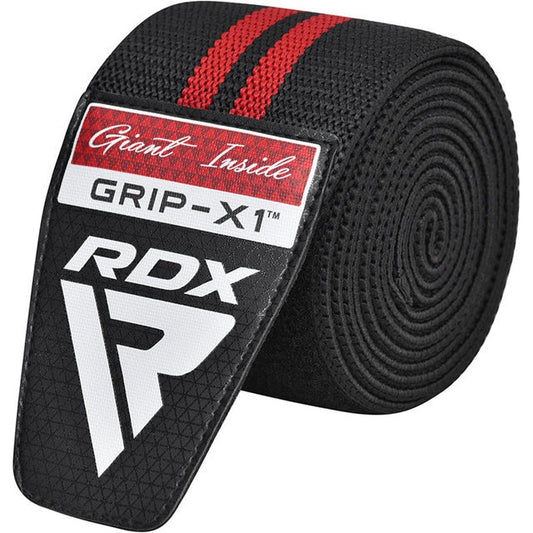 GYM KNEE WRAP R11 BLACK/RED