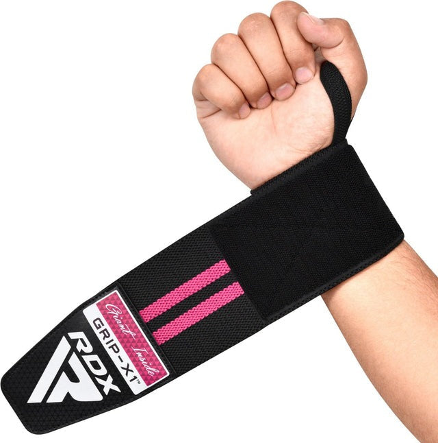 RDX GYM WRIST WRAP R11 BLACK/PINK