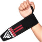GYM WRIST WRAP R11 BLACK/RED