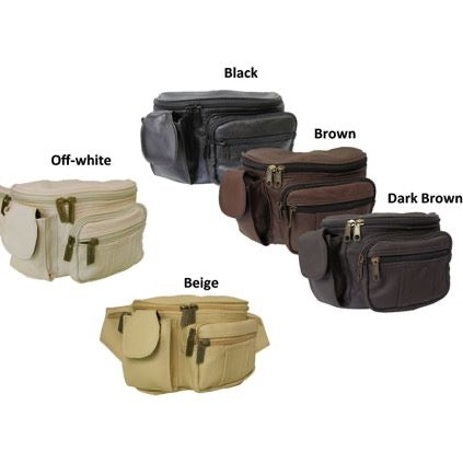 Amerileather Leather Cell Phone/Fanny Pack