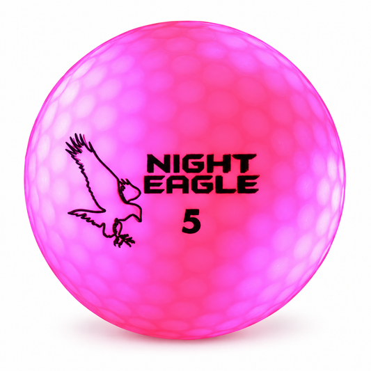 Night Eagle CV LED Golf Ball Pink 1 Ball