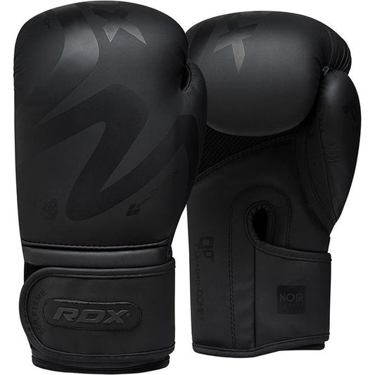 BOXING GLOVE F15 MATTE BLACK-14oz