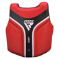 CHEST GUARD AURA PLUS T-17 RED/BLACK