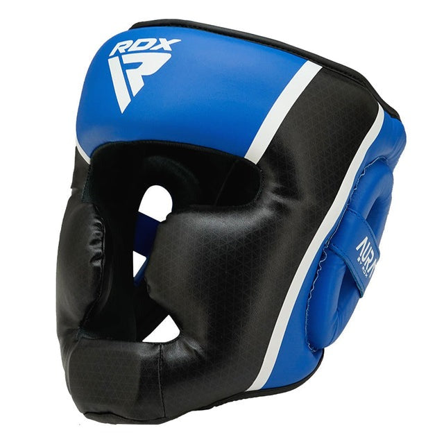 HEAD GUARD AURA PLUS T-17 BLUE/BLACK-L