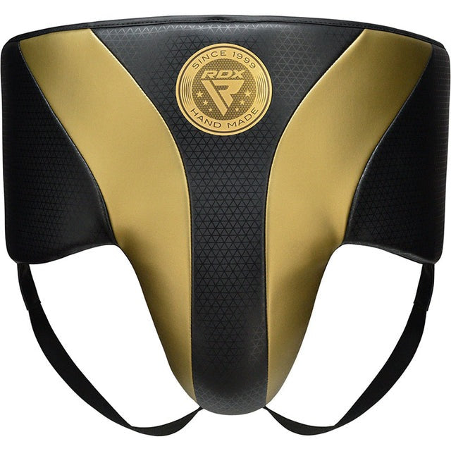RDX GROIN GUARD MARK PRO TRAINING TRI LIRA 1 GOLDEN-XL