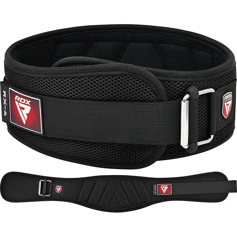 RDX WEIGHT LIFTING BELT EVA CURVE RX4 BLACK-L