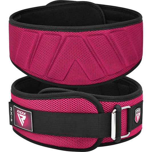 WEIGHT LIFTING BELT EVA CURVE RX4 PINK-L