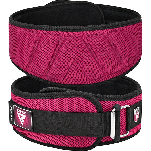 RDX WEIGHT LIFTING BELT EVA CURVE RX4 PINK-M