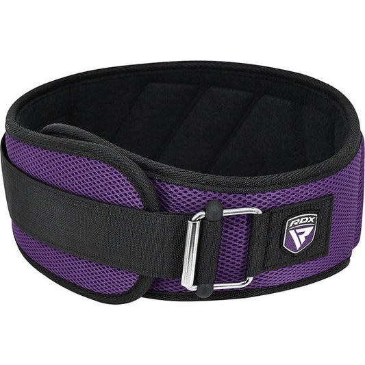 WEIGHT LIFTING BELT EVA CURVE RX4 PURPLE-L