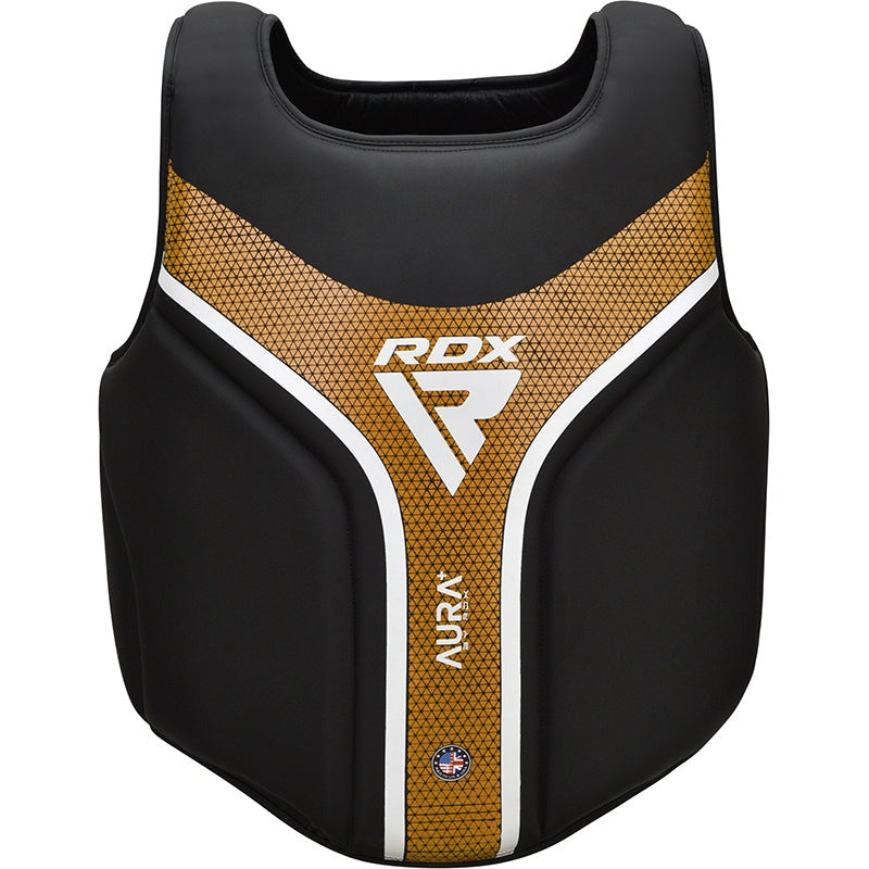 CHEST GUARD AURA PLUS T-17 BLACK/GOLDEN