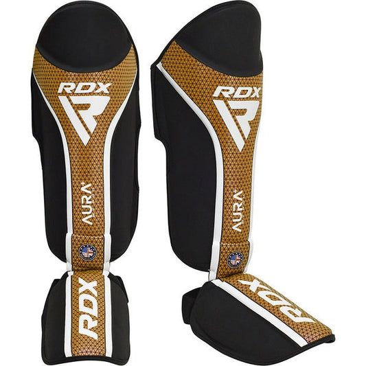 SHIN INSTEP AURA PLUS T-17 BLACK GOLDEN-XL