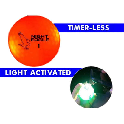 Night Eagle CV LED Golf Ball Red 1 Ball