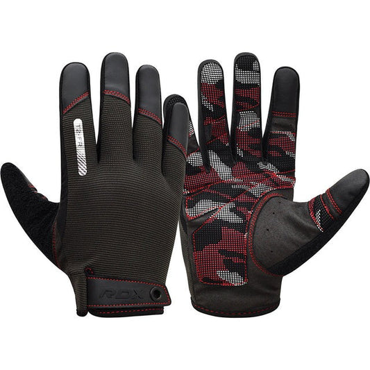 RDX GYM TRAINING GLOVES T2 FULL RED-S