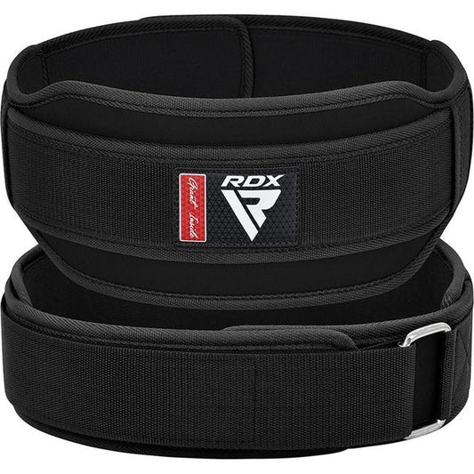 WEIGHT LIFTING DOUBLE BELT RX5 BLACK-S
