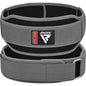 WEIGHT LIFTING DOUBLE BELT RX5 GREY-L