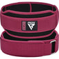 WEIGHT LIFTING DOUBLE BELT RX5 PINK-XS