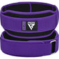 WEIGHT LIFTING DOUBLE BELT RX5 PURPLE-M