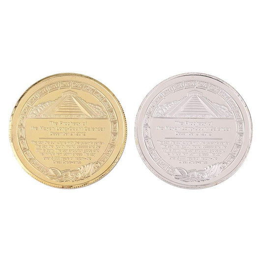 Maya Calendar Commemorative Collection Coin Set of 2